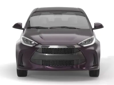 Generic Hatchback 02 3D model