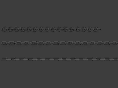 Chain pack 3D model