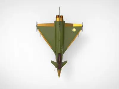 Eurofighter Typhoon FGR4 3D model