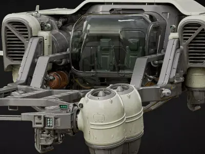 Cargo Transporter 3D model