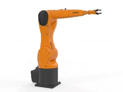 Robotic Arm Kuka Agilus 3D model