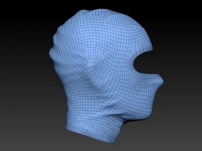 Balaclava SWAT army  Free low-poly 3D model