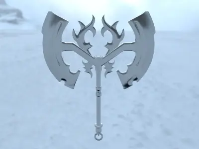 Heavy Axe Free 3D model