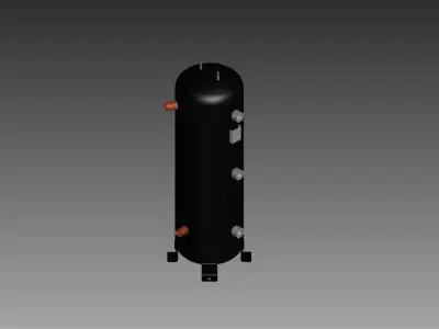 Pressure Vessels Free 3D model
