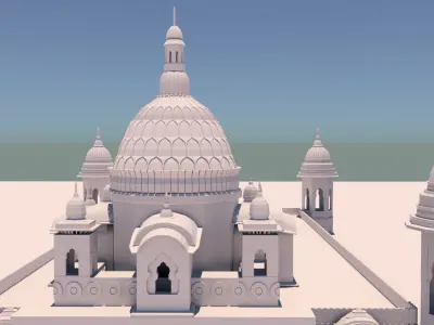 Laxmi Vilas Palace 3D model
