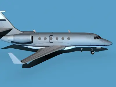 Dassault Falcon 2000 V12 3D model purchase
