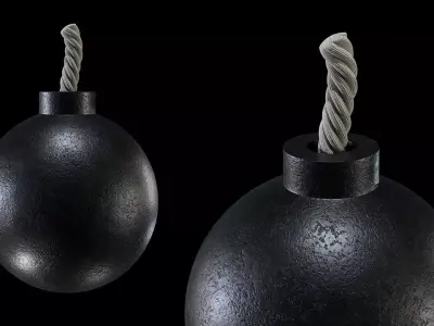 Explosive 001 Free low-poly 3D model