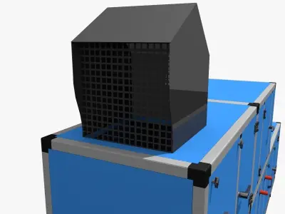 AHU - Air Handling Unit 3D model