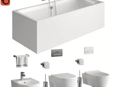 Villeroy Boch Avento part 1  3D model