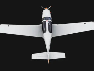 Grob G 120TP Low-poly 3D model