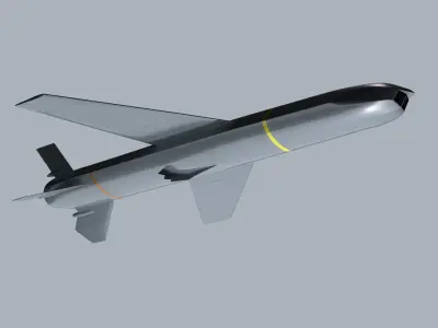 Kawasaki Anti-ship Missile 3D model