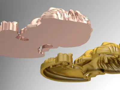 Vintage Queens Cameo 3D print model purchase