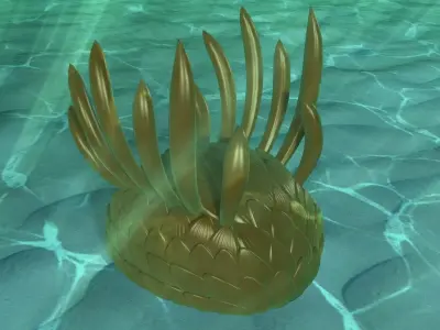 Wiwaxia 3D model