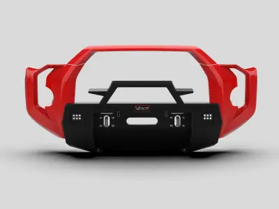 Viper Front Bumper Toyota 4Runner 3D model