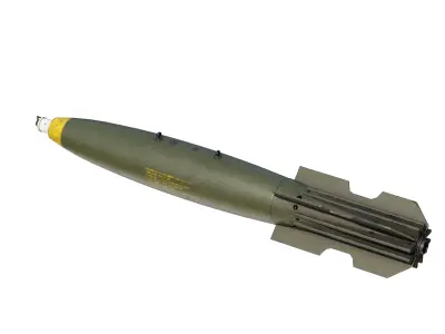 Mk82 Snakeye 500lb Bomb Snakeye Fin Assembly MK-82 3D model