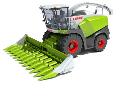 Claas Corn Combine 3D model