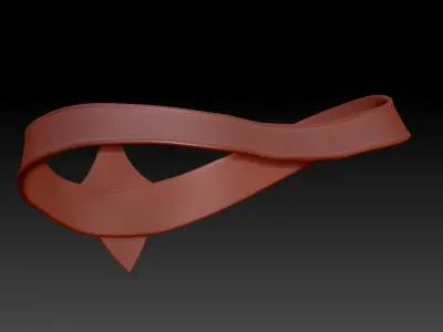 High-poly model Belt 3D model purchase