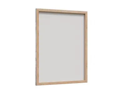 Light Leaves 1 Canvas Giclee Low-poly 3D model