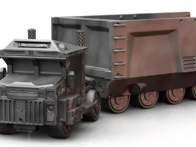 Salvage Truck 3D print model