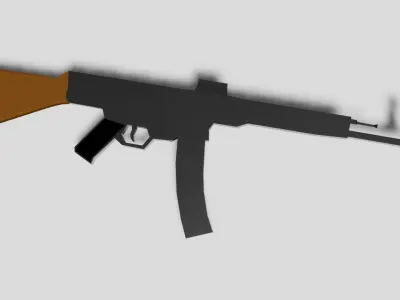 STG 44  - Low Poly model Free low-poly 3D model
