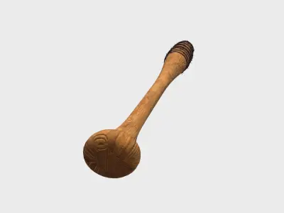 Baseball Bat Weapon 05 - Lucille - Character Weaponry 3D model
