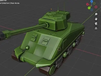 My Sherman Tank 3D model