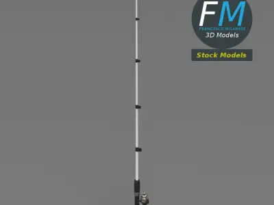 Fishing rod 3D model buy