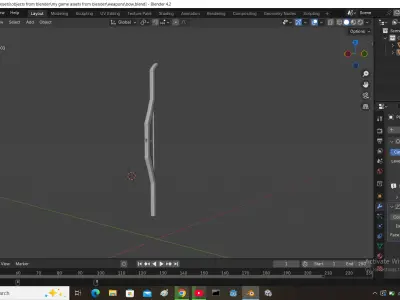 classic bow 3D model
