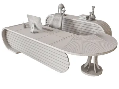 office furniture 105 3D model