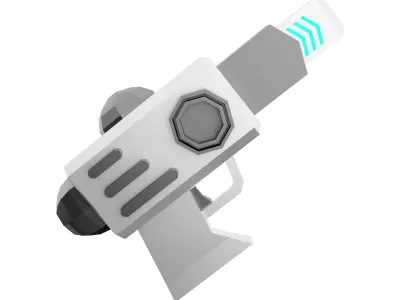 3d Pump SG Blaster low poly icon 3D model purchase