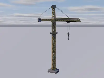 Toy Crane 3D model purchase