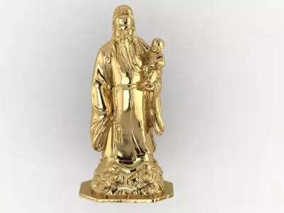 Buddha Models Elevating Spiritual Art in the Digital World 3D print model