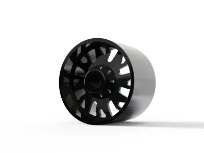 REAR SPECIALITY FORGED D033 WHEEL 3D MODEL 3D model