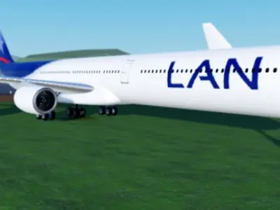 Airbus A340 3D model