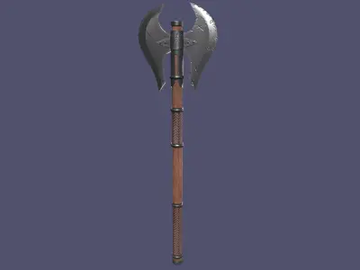 Axe pack Low-poly 3D model purchase