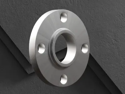 All Type of Piping Flanges ASME Standard  3D model