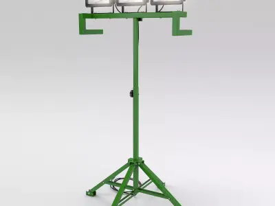 Work light 7 3D model