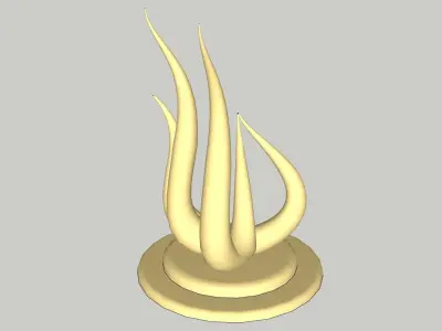 Sculpture monument sketchup model 3D model