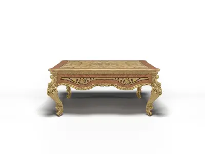  Square Coffee Table  Large 3D model