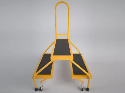 Safety steps 1 3D model