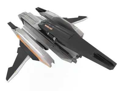 Sci-Fi - Aircraft - Iron 031 3D model