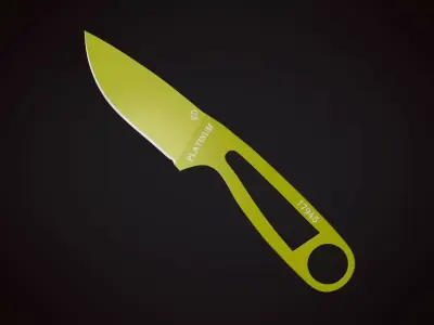 Knife 1 G Low-poly 3D model