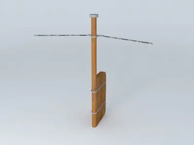 ARGONAUTIX marine details rudder 3D model