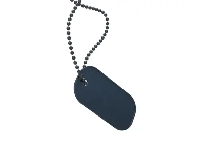 Dog tag 3D model buy