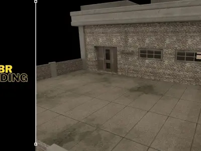  Building PBR 01 Low-poly 3D model