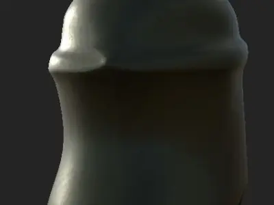 invented helmet 3D model