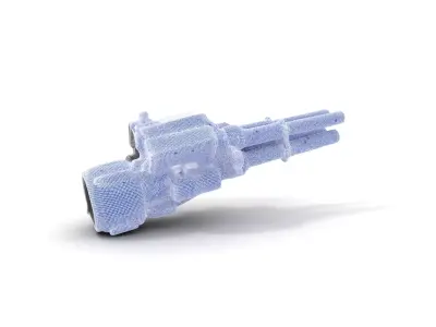 Tactical Weapon Attachment Model Pack Low-poly 3D model