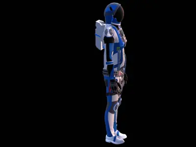 Astronaut Spacesuit  3D model purchase