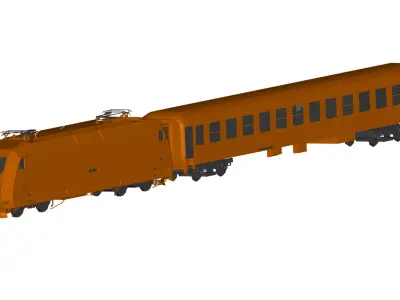 train  3D model get