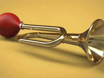 Air Horn 3D print model